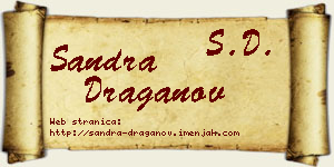 Sandra Draganov vizit kartica